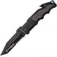 Smith & Wesson Border Guard Knife Blck Srtd Stainless Tanto
