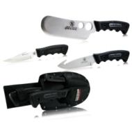 Taylor Brands Smith & Wesson Knife Set,Cleaver,Gut Hook,Caping,3 Pc SMITH & WESSON SWCAMP