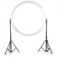 Smith-Victor Saturn Pro Bi-Color LED Ring Light System with Stands (48