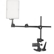 Smith-Victor Dual?Desktop LED Light Kit with Versatile Mounting Arms and Clamps