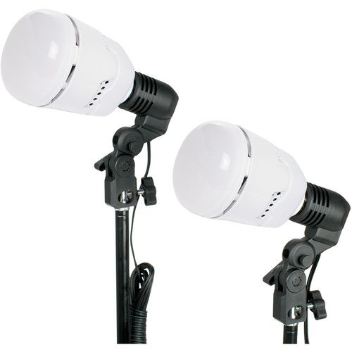 스미스 Smith-Victor SmartLED900 Bluetooth Bulb 2-Light Kit