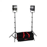 Smith-Victor SL200 2-Light 1200 Watt Softlight Location Kit