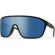 SMITH Boomtown Sunglasses with ChromaPop Shield Lens - Performance Sports Active Sunglasses - For Men & Women