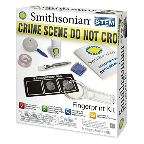 스미스 [아마존베스트]Smithsonian Science Activities Finger Print Kit Gray