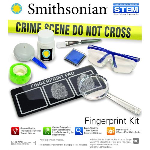 스미스 [아마존베스트]Smithsonian Science Activities Finger Print Kit Gray