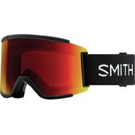 [아마존베스트]Smith Optics Adult Squad XL Snow Goggles,Black Frame/ChromaPop Sun Red Mirror