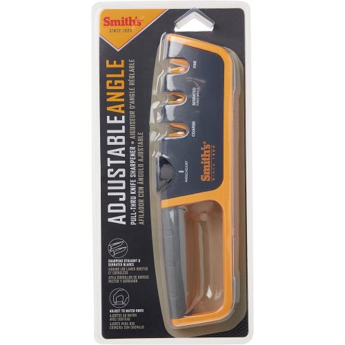 스미스 Smiths 50264 Adjustable Manual Knife Sharpener Grey/Yellow