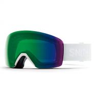 Smith Skyline (Asian Fit) Snow Goggles White Vapor/Chromapop Everyday Green Mirror