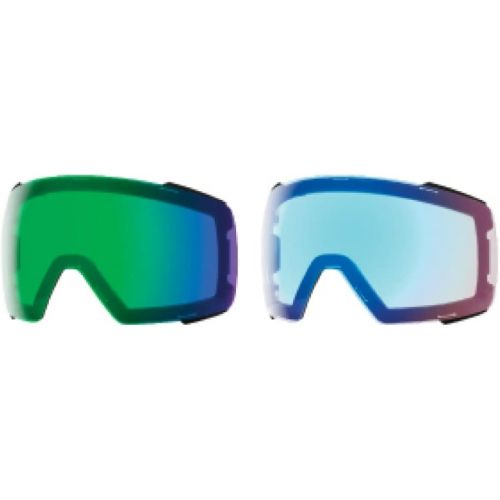 스미스 SMITH I/O MAG Asia Fit Snow Goggle - Alder Geo Camo ChromaPop Everyday Green Mirror + Extra Lens