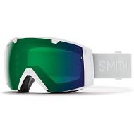 Smith I/O Snow Goggles White Vapor with Cp Everyday Green & Cp Storm Rose Flash Lens