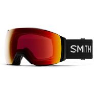 Smith I/O MAG XL Snow Goggle - Black Chromapop Sun Red Mirror+ Extra Lens