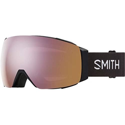 스미스 Smith I/O MAG Snow Goggles Black/ChromaPop Everyday Rose Gold Mirror