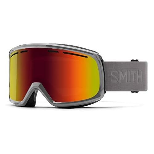 스미스 Smith Optics 2019 Range Snow Goggles (Charcoal, Red Sol-X Mirror)