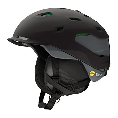 스미스 Smith Optics Quantum Adult MIPS Asian Fit Ski Snowmobile Helmet - Matte Black Charcoal  Large