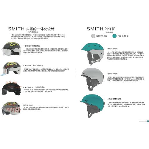 스미스 Smith Optics Holt Adult Ski Snowmobile Helmet , Matte Gunmetal