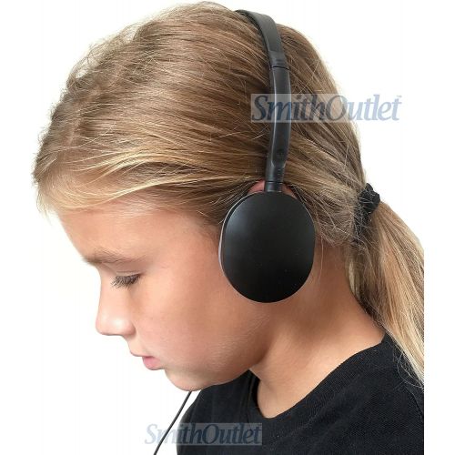 스미스 SmithOutlet 50 Pack Rubber Earpad Stereo Headphones in Bulk