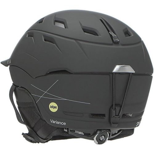 스미스 Smith Optics Variance Adult Mips Ski Snowmobile Helmet - Matte CharcoalLarge