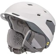 Smith Optics Quantum Adult Mips Ski Snowmobile Helmet - Matte White CharcoalLarge