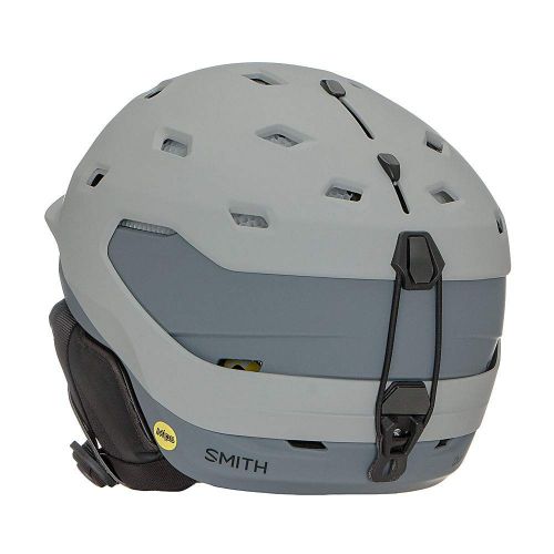 스미스 Smith Optics Quantum-Mips Adult Ski Snowmobile Helmet - Matte CloudgreyCharcoal  Large