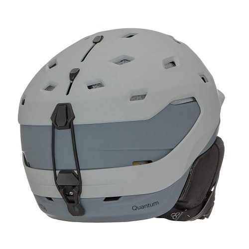 스미스 Smith Optics Quantum-Mips Adult Ski Snowmobile Helmet - Matte CloudgreyCharcoal  Large