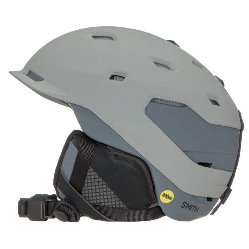 스미스 Smith Optics Quantum-Mips Adult Ski Snowmobile Helmet - Matte CloudgreyCharcoal  Large