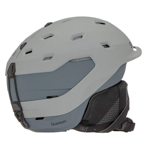 스미스 Smith Optics Quantum-Mips Adult Ski Snowmobile Helmet - Matte CloudgreyCharcoal  Large