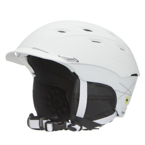 스미스 Smith Optics Variance Adult Mips Ski Snowmobile Helmet - Matte WhiteLarge