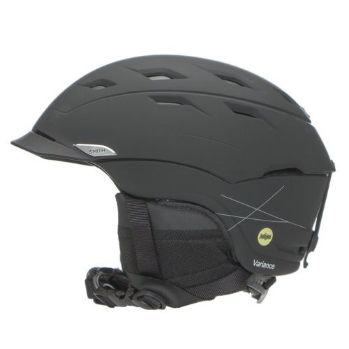 스미스 Smith Optics Variance Adult Mips Ski Snowmobile Helmet - Matte BlackX-Large