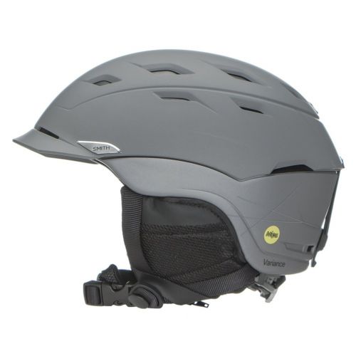 스미스 Smith Optics Variance Adult Mips Ski Snowmobile Helmet - Matte CharcoalMedium