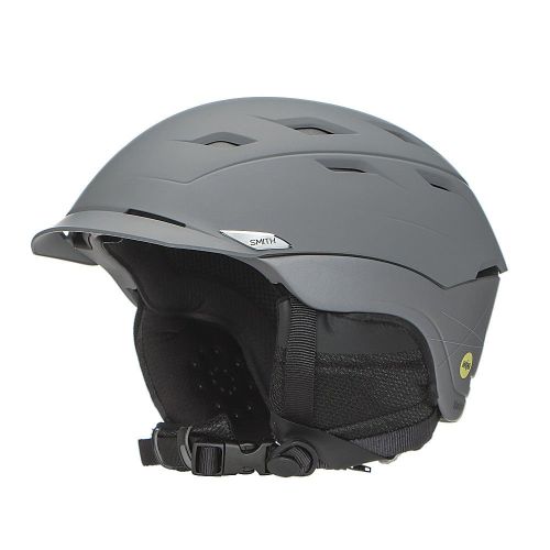 스미스 Smith Optics Variance Adult Mips Ski Snowmobile Helmet - Matte CharcoalMedium