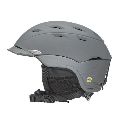 스미스 Smith Optics Variance Adult Mips Ski Snowmobile Helmet - Matte CharcoalMedium