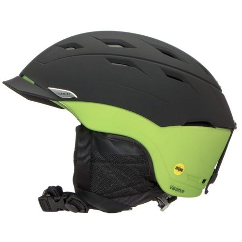 스미스 Smith Optics Variance Adult Mips Ski Snowmobile Helmet - Matte BlackMedium