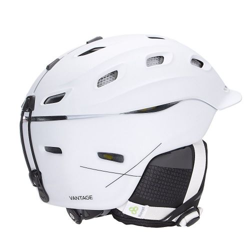 스미스 Smith Optics Unisex Adult Vantage MIPS Snow Sports Helmet - Matte White Medium (55-59CM)