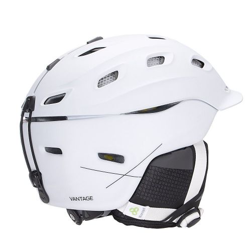 스미스 Smith Optics Unisex Adult Vantage MIPS Snow Sports Helmet - Matte White Large (59-63CM)