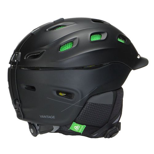 스미스 Smith Optics Unisex Adult Vantage MIPS Snow Sports Helmet - Matte Black XLarge (63-67CM)