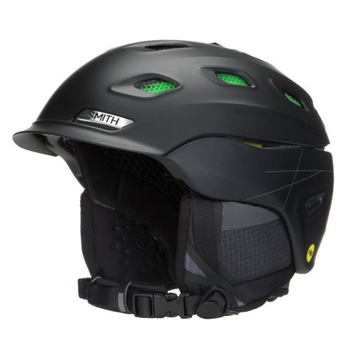 스미스 Smith Optics Unisex Adult Vantage MIPS Snow Sports Helmet - Matte Black XLarge (63-67CM)