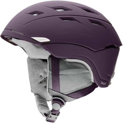 스미스 Smith Optics Sequel Adult Ski Snowmobile Helmet - Matte Black CherryLarge
