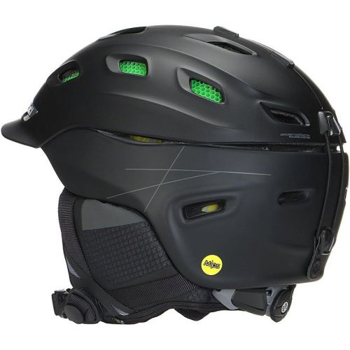 스미스 Smith Optics Vantage Adult Mips Ski Snowmobile Helmet - Matte Thunder Gray SplitLarge