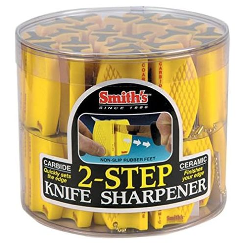 스미스 Smiths Sharpeners CCKB Two-Step Knife Sharpener, 24 Units