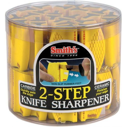 스미스 Smiths Sharpeners CCKB Two-Step Knife Sharpener, 24 Units