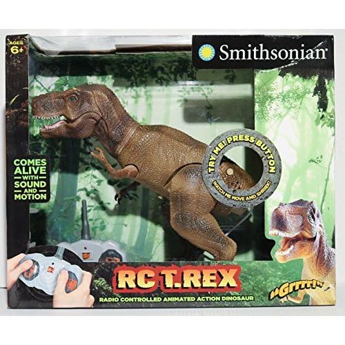 스미스 Smithsonian RC T.Rex Radio Controlled Animated Action Dinosaur