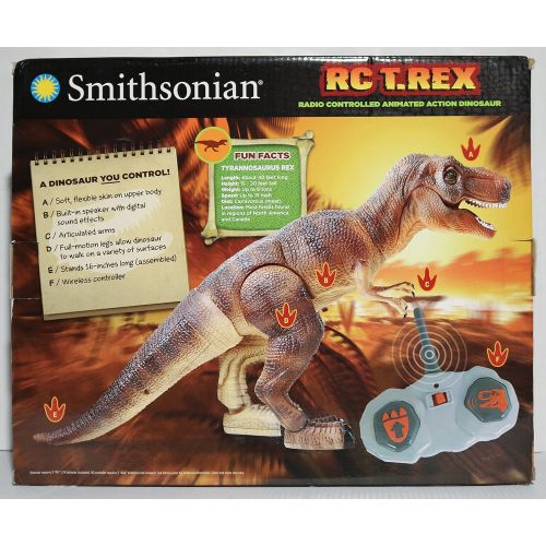 스미스 Smithsonian RC T.Rex Radio Controlled Animated Action Dinosaur