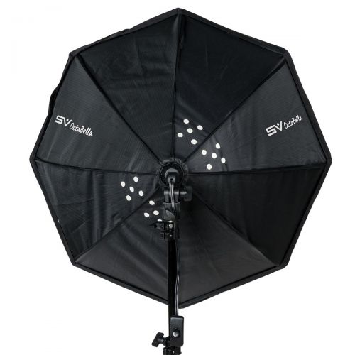 스미스 Smith-Victor Smith Victor OctaBella 1500W 3-Light LED Softbox Kit with Boom Arm