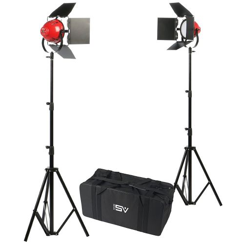 스미스 Smith-Victor Smith Victor Ladybug 1000 LED 2-Light Kit with Case