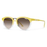 Smith Optics Womens Questa Archive Carbonic Sunglasses Lemon Crystal/Brown Gradient Lenses