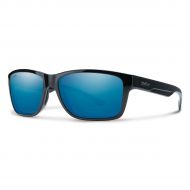 Smith Optics Smith Wolcott Techlite Glass Sunglasses, Black, Blue Mirror Lens