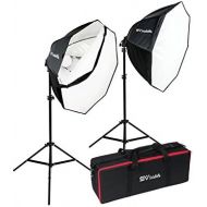 Smith-Victor Smith Victor OctaBella 1000W 2-LED Light Softbox Kit