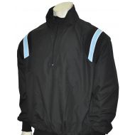 Smitty Umpire Jacket - Pullover Long Sleeve - Black/Powder Blue