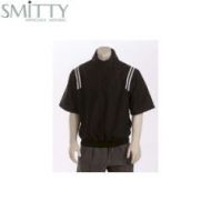 Smitty Umpire Jacket - Pullover Half Sleeve - BlackWhite