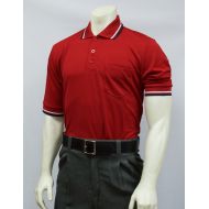 Smitty Short Sleeve Umpire Shirt, Red